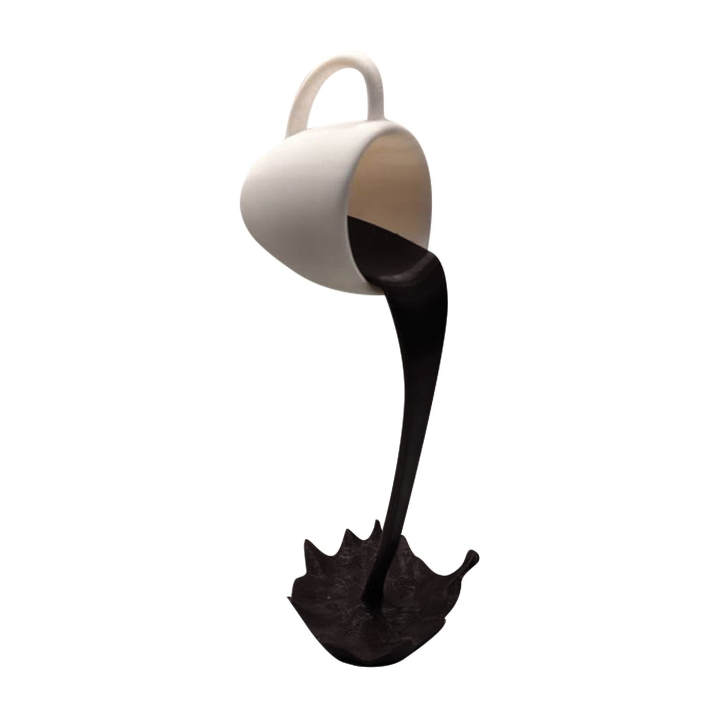 Floating Spilling Coffee Cup